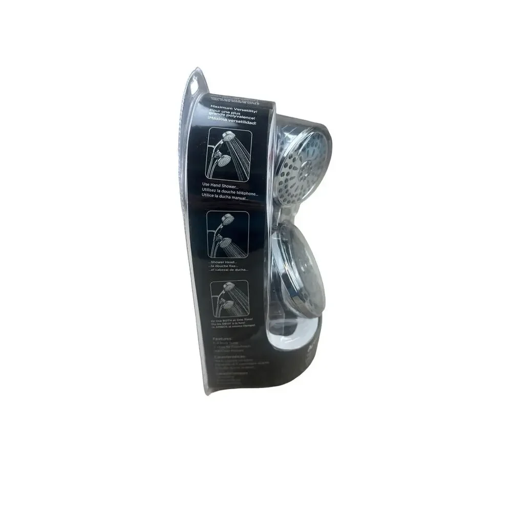 Delta 75830 ActivTouch 2-in-1 Shower Head Handheld 9 Spray Settings Chrome